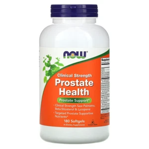 NOW Foods Prostate Health Clinical Strength 180 softgels | Comprehensive Formula - Picture 1 of 5