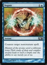 1x Negate LP, English MTG Magic 2012 (M12)