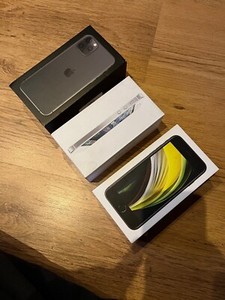 Apple Phone 11 Pro, iPhone 5, iPhone SE | OVP 3x (Kein Inhalt)