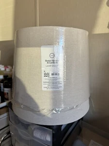 Large Better Home And Garden Lamp Shades -Beige - Picture 1 of 1