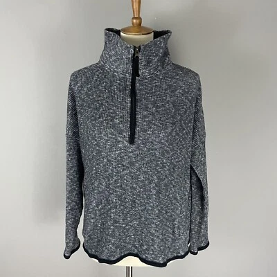 Saturday Sunday Anthropologie Weekender Half Zip Pullover XS Oversized w Pockets - Image 1 of 4