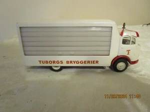 TUBORG DELIVERY TRUCK TEKNO of DENMARK MERCEDES BENZ White 913 vintage car 1/43 - Picture 1 of 6