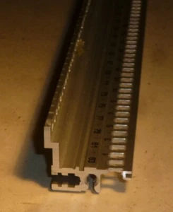 Alu Modulschiene für 19 Zoll Gehäuse, Baugruppenträger, Trägerprofile - Picture 1 of 2