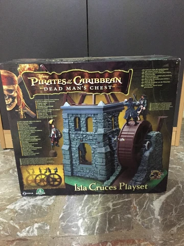 Pirates of the Caribbean Dead Man's Chest ISLA CRUCES PLAYSET MIB, 2006 Cover