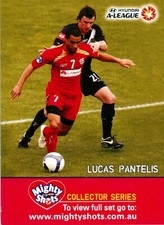 ✺New✺ 2008 2009 ADELAIDE UNITED A-League Card LUCAS PANTELIS Mighty Shots