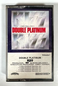 KISS Double Platinum Volume I Cassette Tape 1978 - Picture 1 of 4