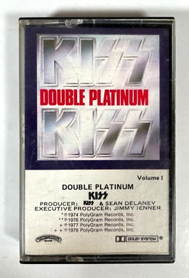 KISS Double Platinum Volume I Cassette Tape 1978 - Image 1 of 4