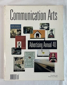 Vintage Communication Arts Advertising Annual 40 Book 1999 Paperback Illustrated - Foto 1 di 5