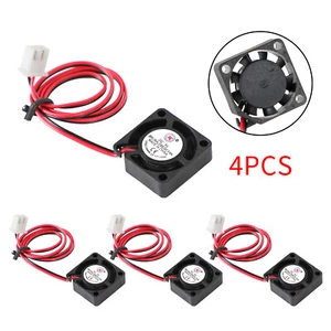 2 Pin Wire 4Pc Brushless DC Cooling Blower Fan 5V 2006 20x20x6mm - Photo 1/12