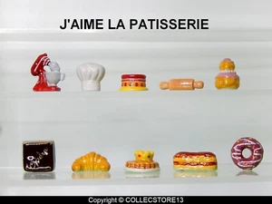 SERIE COMPLETE DE FEVES J'AIME LA PATISSERIE -GATEAUX-BOULANGERIE - Picture 1 of 1