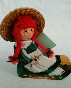 Vintage Anne Creation Handcrafted Wooden Figurine Capricorn Two Design Canada - Picture 1 of 4