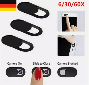 6-60x Kamera Abdeckung, Camera Cover, dünn für Handy Laptop Tablet Smartphone DE - Picture 1 of 20