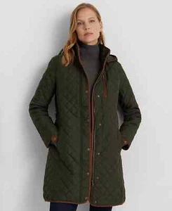 LAUREN RALPH LAUREN Women's Quilted Coat, color LITCHFIELD, size XXL, NWT - Picture 1 of 5