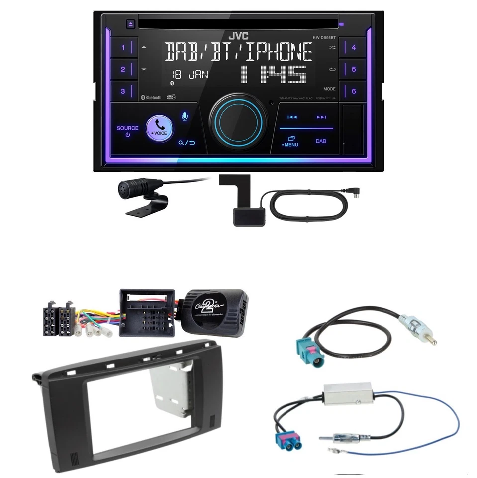 JVC KWD-B95BT 2-DIN Autoradio (DAB Bluetooth Alexa) #34535777