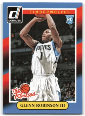 Donruss #16 2014 Glenn Robinson III The Rookies radiocontrol Minnesota Timberwolves 1AS3 Foto 1 de 2