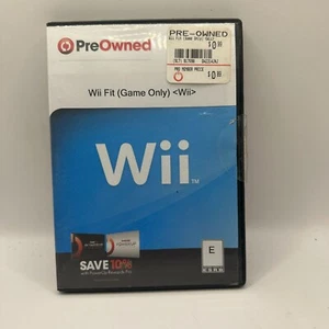 Pre-Owned Wii Fit Game Only Wii Edition By Nintendo - Picture 1 of 3