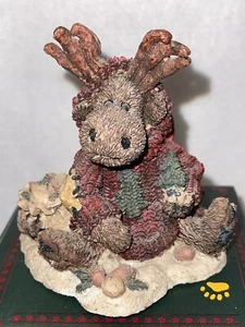 Boyd's Bearstone Manheim the Eco Moose Resin Ltd Ed 211183 Retired 1994 With COA - Picture 1 of 11