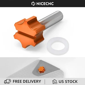 NICECNC Quick Release Seat Bolt For KTM 150 250 300 350 450 SXF SX XC 2023-2024 - Foto 1 di 11