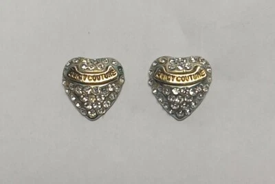 Pendientes Juicy Couture Corazón Estrás Foto 1 de 4