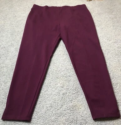 Leggings Pull On Para Mujer XL Pierna Cónica Tiro Alto Atletismo Yoga Foto 1 de 4