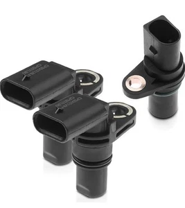 2x Camshaft & 1x Crankshaft Position Sensor for Audi A3 A4 Quattro Volkswagen - Picture 1 of 3