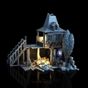 Medieval town - Cottage en ruine - Picture 1 of 5