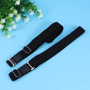 2 Pcs Anti-slip Clip Men and Women Shirt Sleeve Holders Stays Plus Belt for - Picture 1 of 11