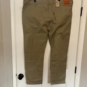Neu mit Etikett Levi’s 502 Regular Taper Stretchhose 46 x 32 khaki Einzelhandel 79,50 $ - Bild 1 von 9
