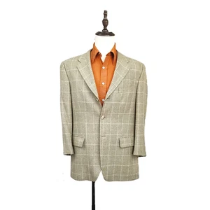 Ralph Lauren Silk / Wool / Linen Tweed  Blazer Sport Coat Suit Jacket Men's 40 R - Picture 1 of 11