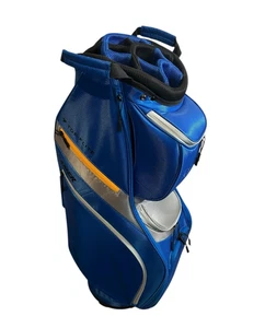 Top Flite Gamer Golf Cart Bag Blue 14 Way Divider Brand New - Picture 1 of 8