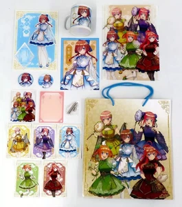 Merchandise Set Miku Nakano Chinese Lolita Ver Favorite Bag Clear File Used - Picture 1 of 6