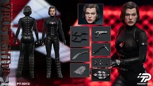 Premier Toys PT-0012 Resident Evil Alice 1/6 Virus Fighter no hot toys pt0012 - Foto 1 di 6