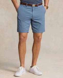 Pantalones Cortos de Golf Ralph Lauren Para Hombre 40 Ajuste A Medida Rendimiento 9" Azul Bahía $110 Nuevos con Etiquetas - Imagen 1 de 11