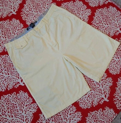 Pantalones Cortos Para Hombre Anchor Azul 42 Amarillo Ropa de Playa Ropa de Skate Calavera Arte Foto 1 de 4