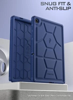 Funda Poetic para Galaxy Tab A9 Plus a prueba de golpes para niños cubierta azul marino Foto 1 de 4