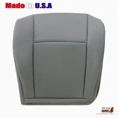 Ford E150 E250 E350 E450 E550 2009 2010 furgoneta parte inferior del conductor cubierta de asiento de tela gris Foto 1 de 4