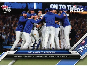 2024 Topps Now Dodgers Go To 16th ALCS #827 Los Angeles Dodgers PR: 2660 - Picture 1 of 2
