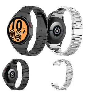 For Samsung Galaxy Watch 4 40 44MM Classic 46MM Wrist Band Strap Stainless Steel - Picture 1 of 8