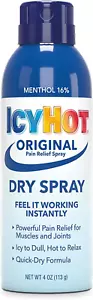 Original Pain Relief Dry Spray with 16% Menthol, Pain Relief for Muscles & Joint - Picture 1 of 12