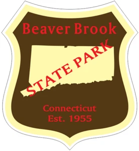 Beaver Brook Connecticut State Park Sticker R6859 YOU CHOOSE SIZE - Picture 1 of 1
