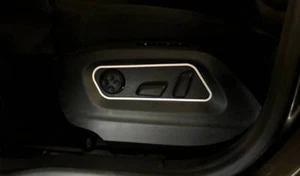 Marco cromado D Skoda Yeti para interruptor ajuste asiento - acero inoxidable pulido - Imagen 1 de 2