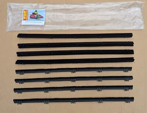 1970-72 Valiant Dart 4-door Window Sweep Catwhisker Belt Weatherstrip Set - Picture 1 of 2