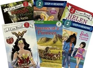 Lot of 10 GIRLS Level 2 PB Books - Step Into Reading, I Can Read, DK - GREAT! 💕 - Picture 1 of 2