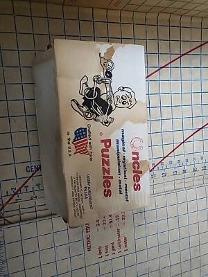 Винтажные Пазлы Uncles Металлическое Распутывание ДЕРБИ Уровень Сложности Интенсивный - Изображение 1 из 4