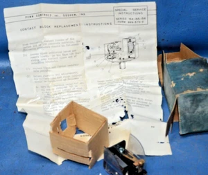 NOS 1950s Penn Controls Pressure Control Switch Contact Block Series 154 155 156 - Picture 1 of 12