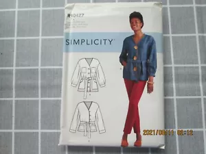 Simplicity #R10427A - Misses Unlined Jacket - SZ XXS-XXL - UNCUT - Pretty!!! - Picture 1 of 2