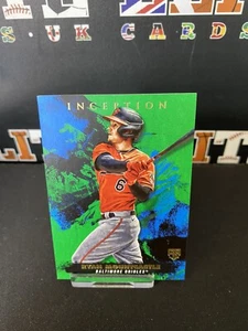 **2021 Topps Inception Ryan Mountcastle RC #12 Green Parallel! Orioles!! B3-T3 - Picture 1 of 2