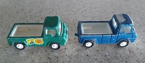 Pair of Tootsie Toy 1969 "Pick-Up Truck" 3 1/2" Metal Toys Made in USA - Picture 1 of 16