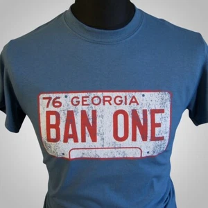Ban One T Shirt Retro Movie 1970's Smokey Trans Am Burt Reynolds Car Blue
