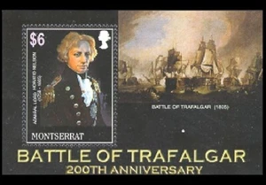 Montserrat - 2005 Battle of Trafalgar 200th Anniversary - Souvenir Sheet - MNH - Picture 1 of 1